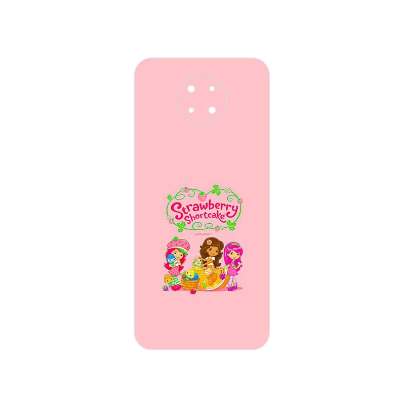 برچسب پوششی ماهوت مدل Strawberry Shortcake مناسب برای گوشی موبایل نوکیا G10