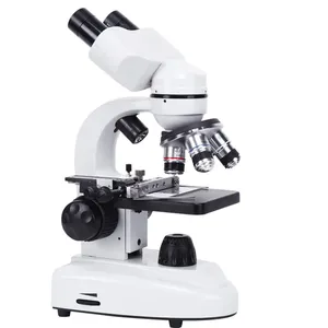 میکروسکوپ مدل دوچشمی آکروماتیک کد 1600x به همراه کیف حمل 