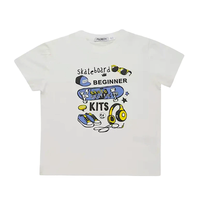 تی شرت آستین کوتاه پسرانه مدل MDSS-cg3030