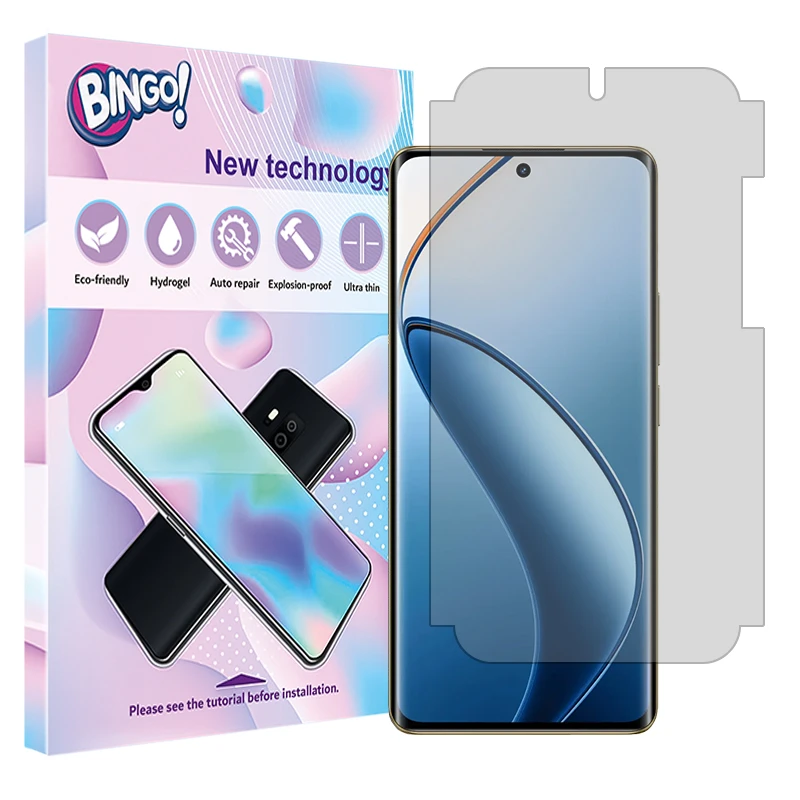 محافظ صفحه نمایش مات بینگو مدل Tough مناسب برای گوشی موبایل ریلمی 12 Pro Plus