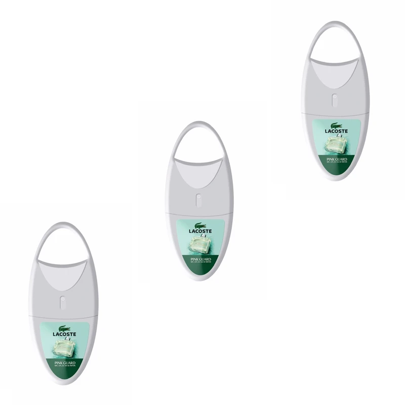 عطر جیبی مردانه پینک گارد مدل Lacoste Essential حجم 16 میلی لیتر مجموعه 3 عددی