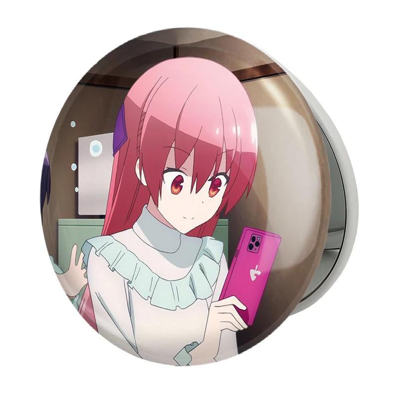 آینه جیبی خندالو طرح تسوکاسا انیمه مرا به ماه پرواز ده مدل تاشو کد 27705 