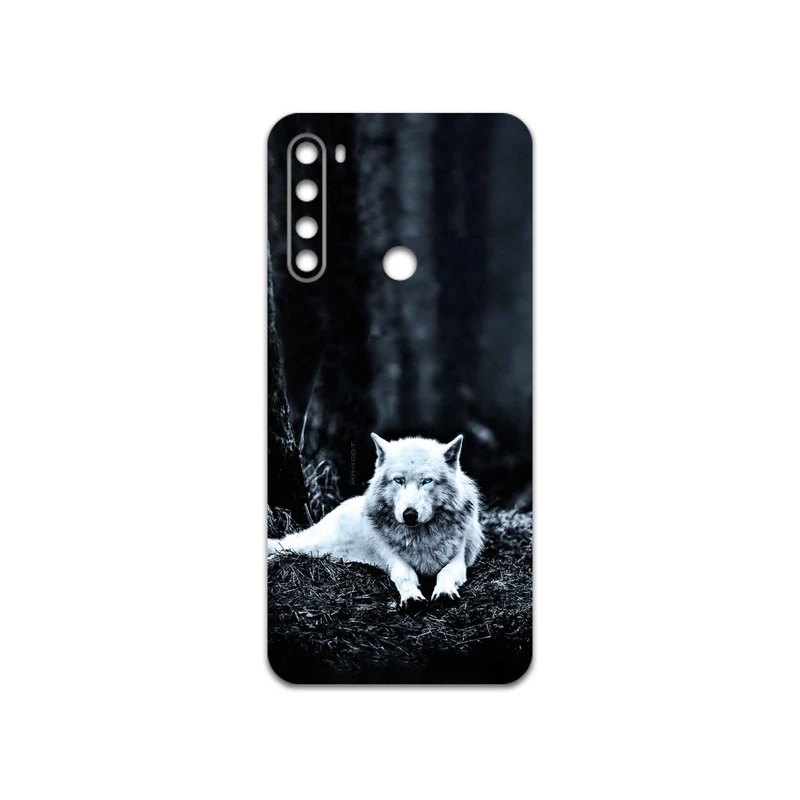 برچسب پوششی ماهوت مدل Dire-Wolf مناسب برای گوشی موبایل شیائومی Redmi Note 8 2021