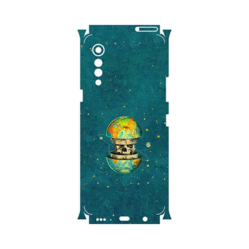 برچسب پوششی ماهوت مدل Collage of Earth Face-FullSkin مناسب برای گوشی موبایل ال جی Velvet 5G