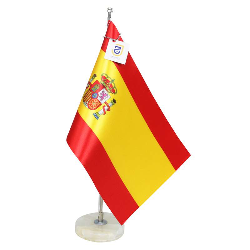 پرچم رومیزی جاویدان تندیس پرگاس مدل اسپانیا کد 2