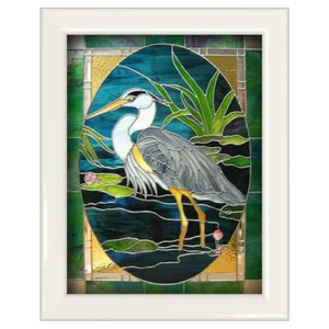 تابلو ویترای طرح پرنده کد 86900