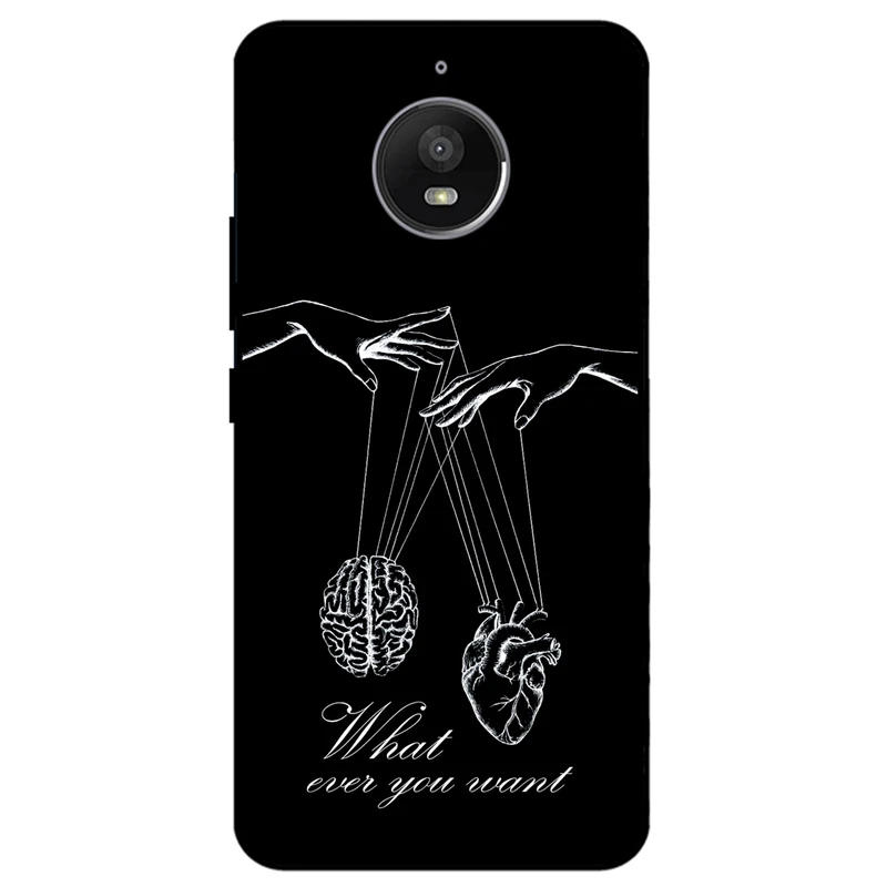 کاور مگافون طرح فکر و احساس مدل 1899 مناسب برای گوشی موبایل موتورولا Moto E4 Plus