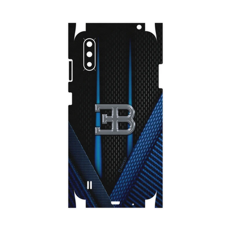 برچسب پوششی ماهوت مدل BUGATTI-FullSkin مناسب برای گوشی موبایل سامسونگ Galaxy A01