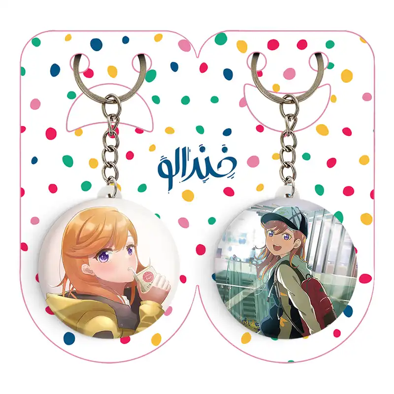 جاکلیدی خندالو مدل کانون انیمه مجیک مادوکا کد 1843418426 مجموعه 2 عددی