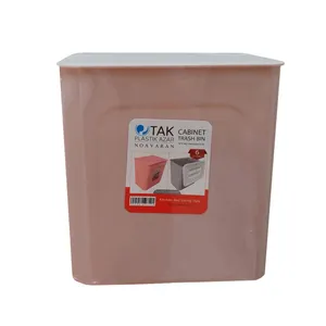 سطل زباله کابینتی تک پلاستیک مدل آذر گنجایش 6 لیتر