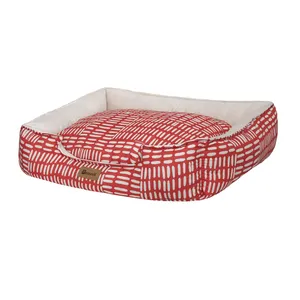 جای خواب سگ و گربه پتیوو مدل casual red line L