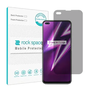 Rock space HyPRV model privacy screen protector suitable for Realme 6 Pro mobile phone