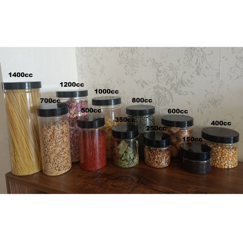 بانکه مدل استوانه ای کد 1200cc مجموعه 8 عددی