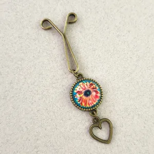 گیره روسری زنانه مدل گل كد SF150-D