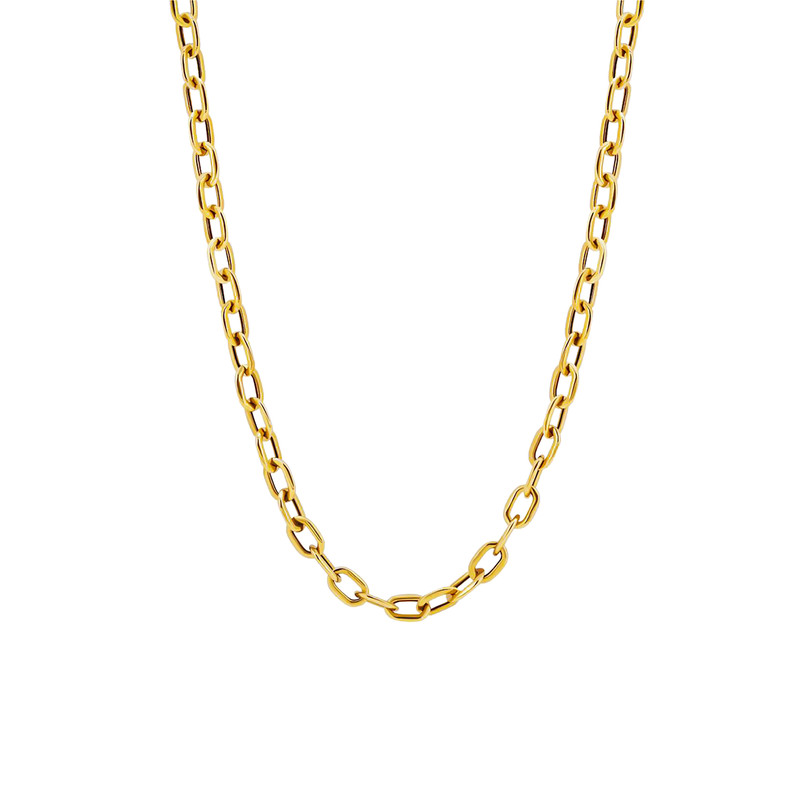 گردنبند طلا 18 عیار زنانه تاج مدل A391