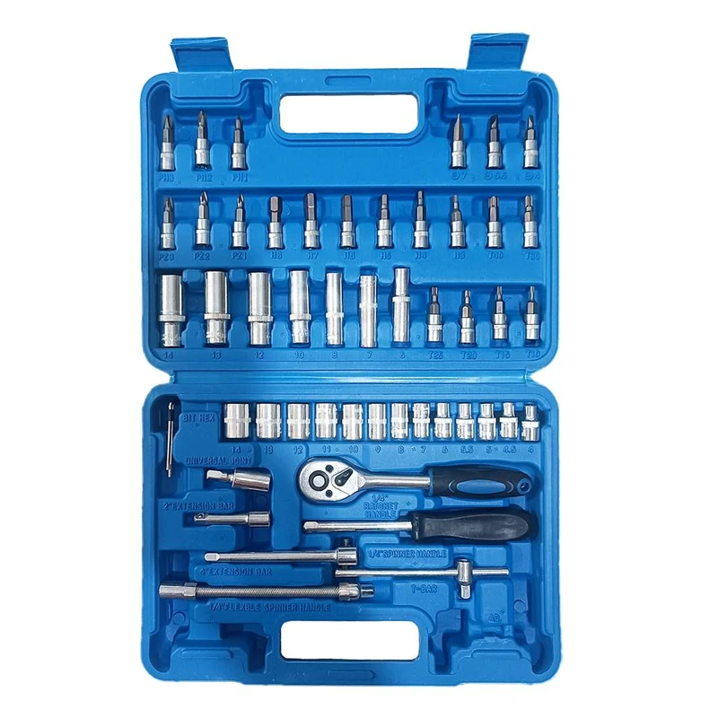 آچار بکس 1/4 مدل NEW TOOLS مجموعه 53 عددی