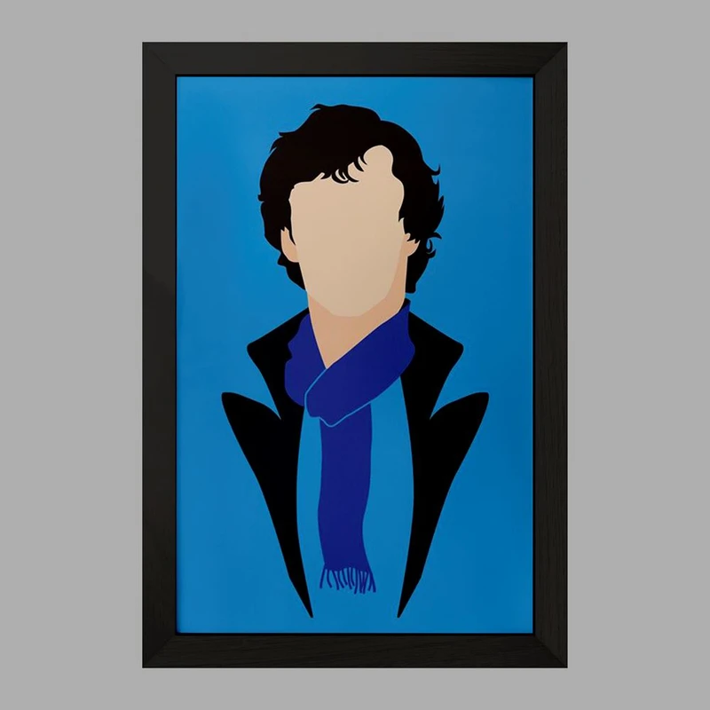 تابلو خندالو مدل شرلوک هولمز Sherlock Holmes  کد 10157