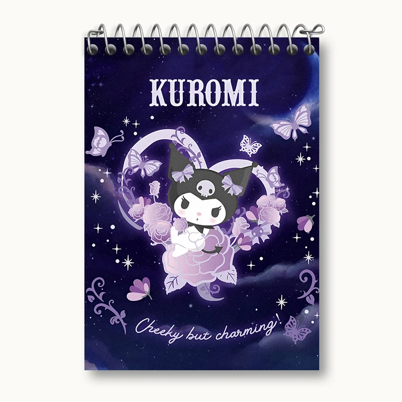 دفتر یادداشت 50 برگ خندالو طرح کرومی (Kuromi) کد N4208