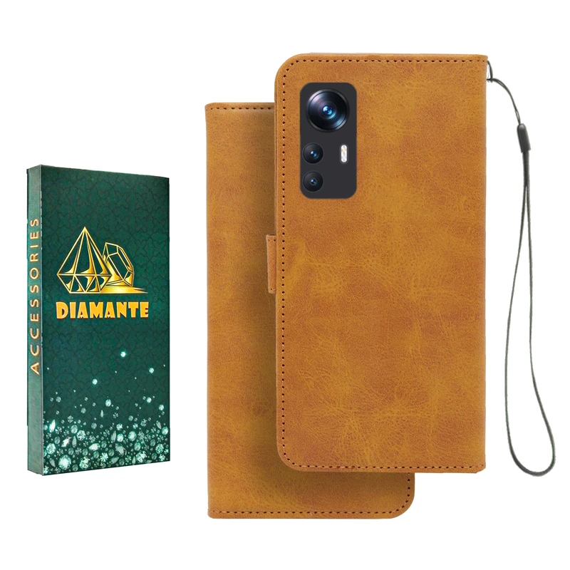 کیف کلاسوری دیامانته مدل Mortand Gn مناسب برای گوشی موبایل شیائومی Mi 12t