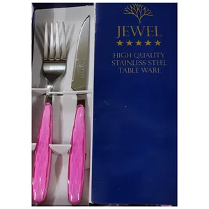   ست کارد و چنگال میوه خوری 12 پارچه جوال کد 588