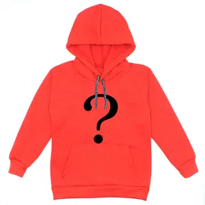 هودی پسرانه مدل علامت سوال A37 رنگ قرمز