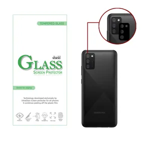  محافظ لنز دوربین شیلد گلس مدل LFUL مناسب برای گوشی موبایل Samsung Galaxy A02s