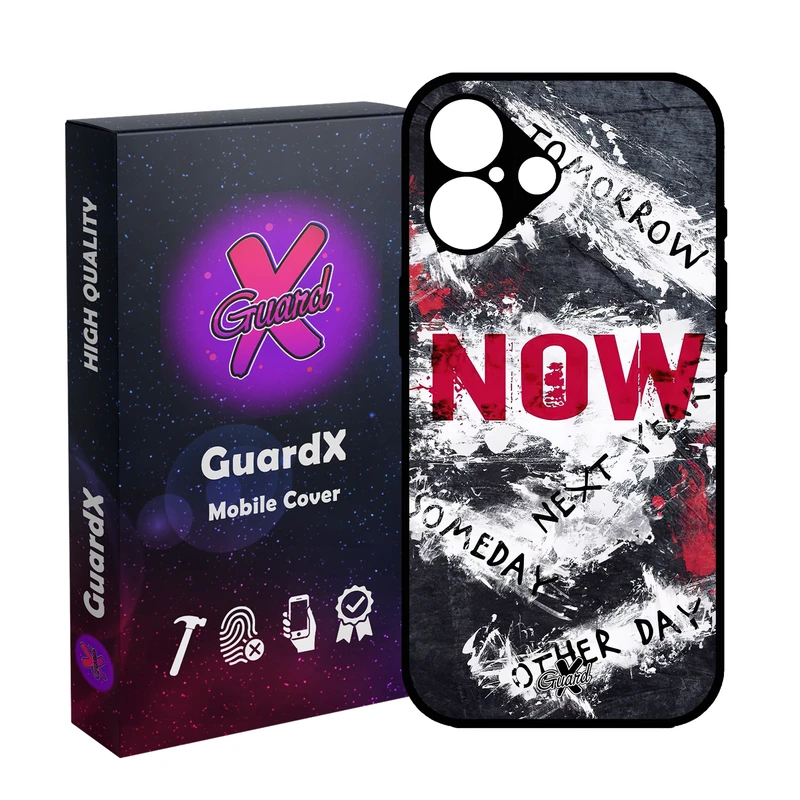 کاور گارد ایکس طرح متن مدل 10484 مناسب برای گوشی موبایل اپل iPhone 16