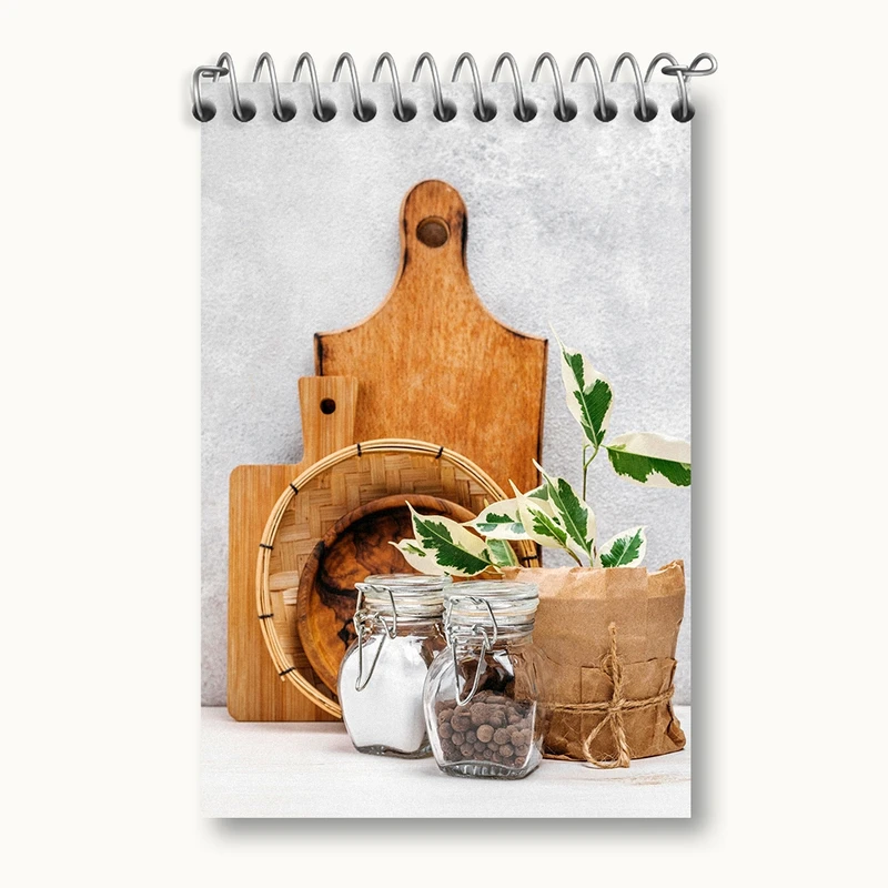 دفتر یادداشت 50 برگ خندالو مدل آشپزخانه کد F2368