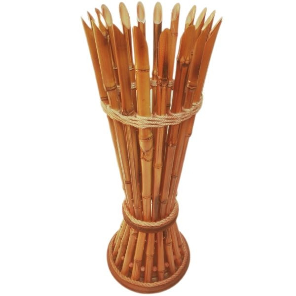 گلدان چوبی مدل مخروطی کد 70