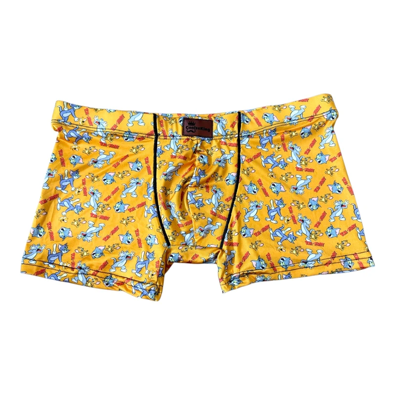 شورت پادار مردانه کولسی کینگ طرح تام و جری کد 2025