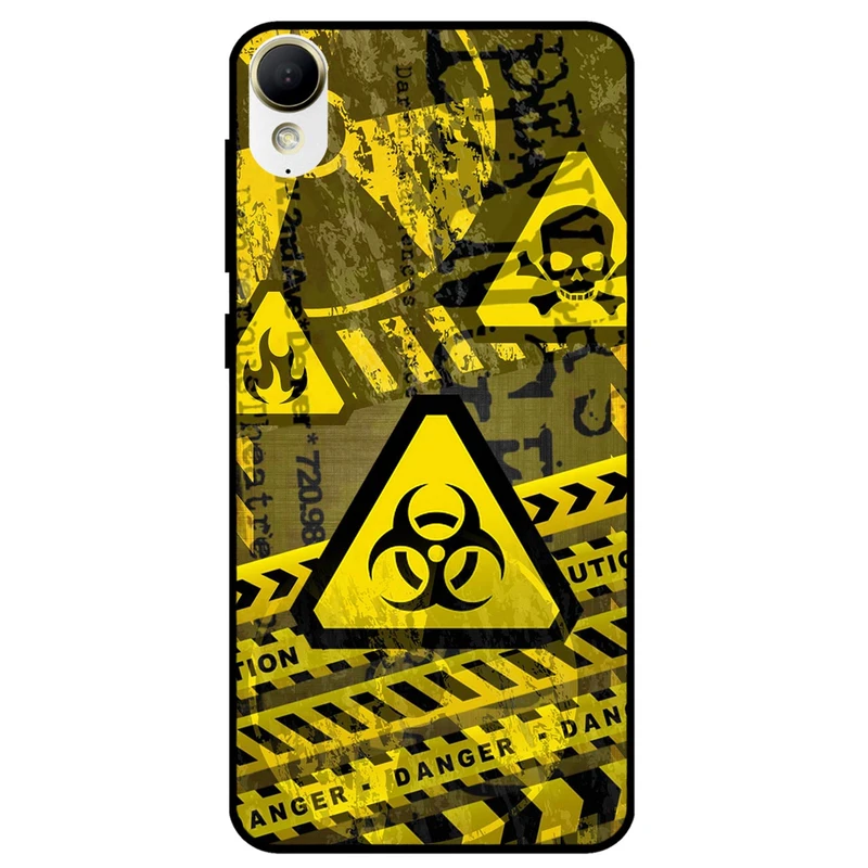 کاور مگافون طرح خطر مدل 7703 مناسب برای گوشی موبایل اچ تی سی Desire 825