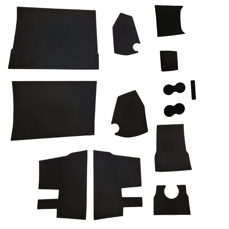 برچسب پوششی سطوح پلاستیکی تریم داخلی خودرو مدل TIGGO 7 PRO بسته ۱۳ عددی