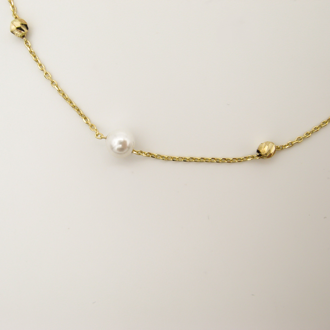 گردنبند طلا 18 عیار زنانه کاپانی کد KN047