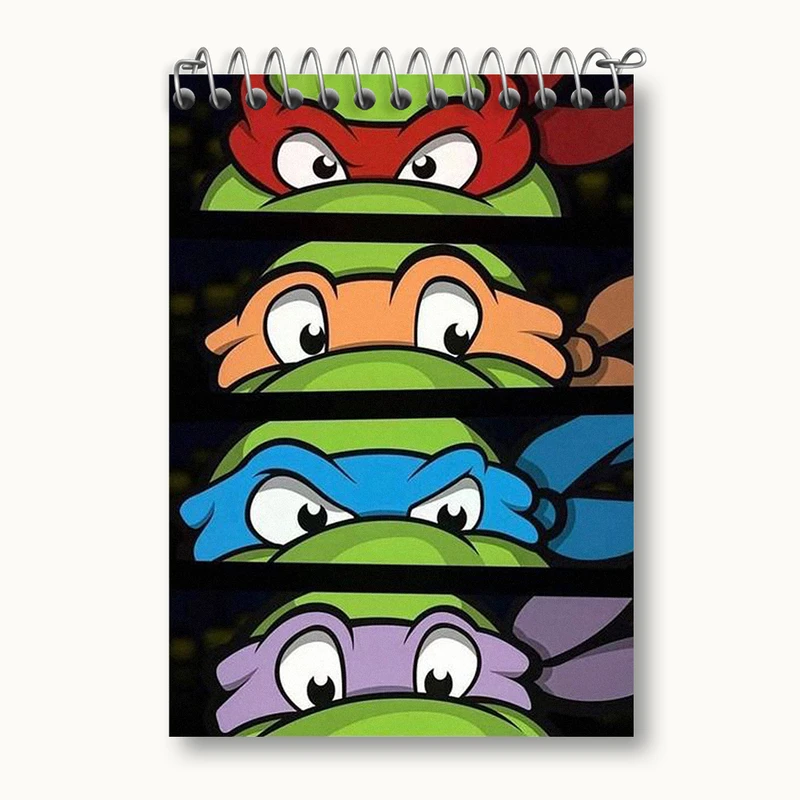 دفتر یادداشت 50 برگ خندالو طرح لاکپشت های نینجا کد N2071