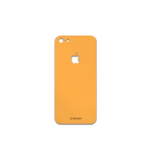 MAHOOT Matte-Orange Cover Sticker for apple iPhone 5