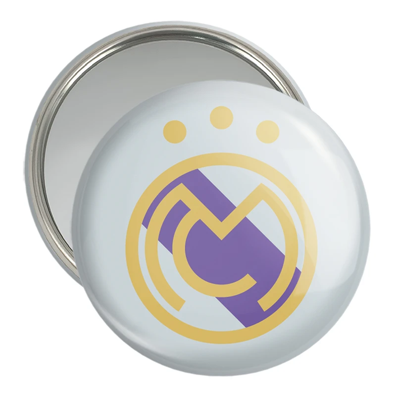 آینه جیبی خندالو مدل باشگاه رئال مادرید Real Madrid  کد 2033