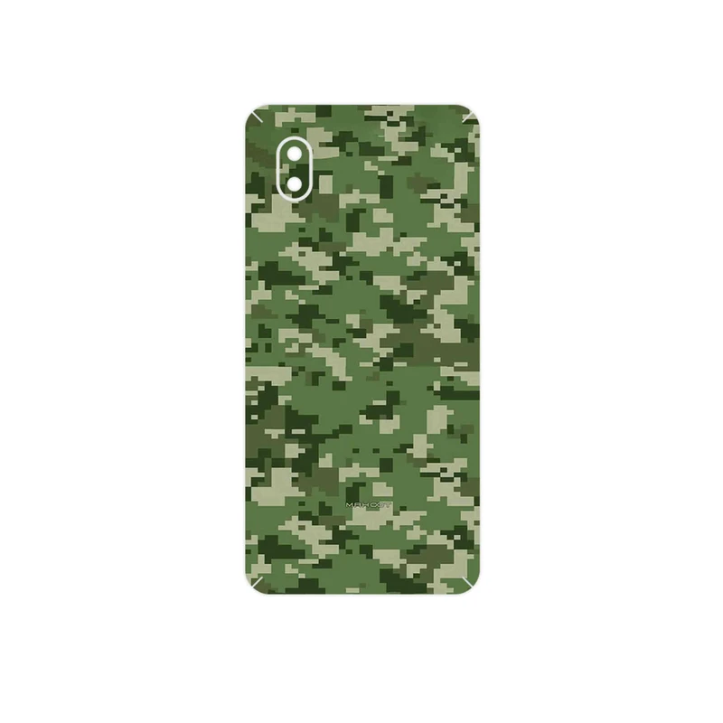 برچسب پوششی ماهوت مدل Army_Green_Pixel مناسب برای گوشی موبایل سامسونگ Galaxy A01 Core
