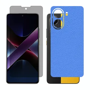 Glass Together model privacy screen protector suitable for Xiaomi Poco X7 Pro mobile phone with back cover sticker
