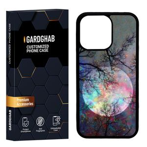 کاور گارد قاب مدل پشت گلس منظره و طبیعت مناسب برای گوشی موبایل اپل iPhone 13 Pro