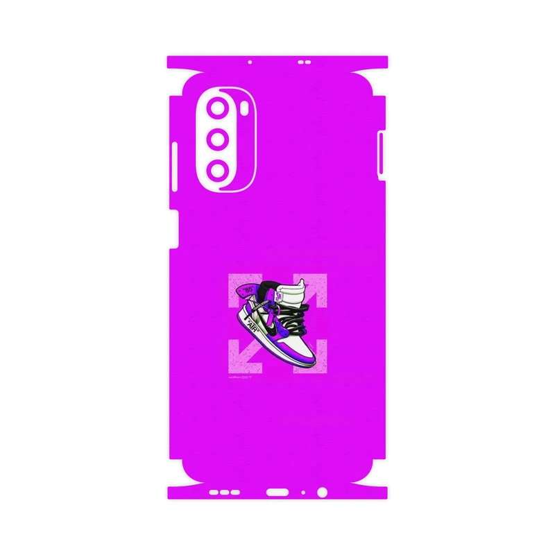 برچسب پوششی ماهوت مدل Nike Air Sneaker Digital Art-FullSkin مناسب برای گوشی موبایل موتورولا Moto G52