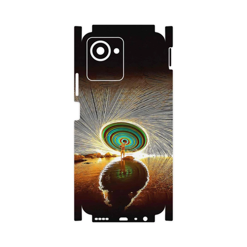 برچسب پوششی ماهوت مدل Night Light Fountain-FullSkin مناسب برای گوشی موبایل ریلمی C30s