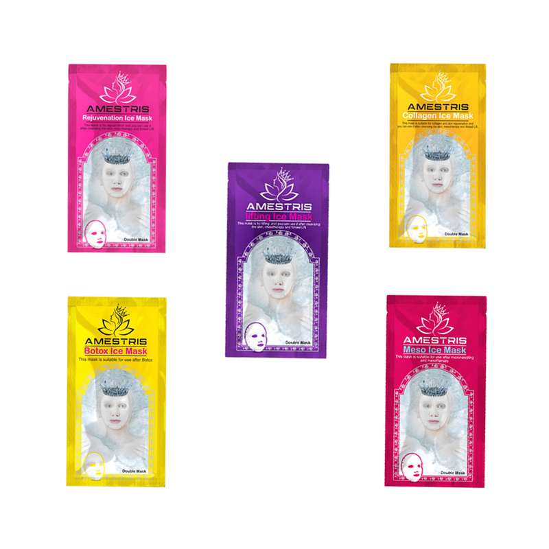 ماسک صورت آمستریس مدل Anti Age وزن 25 گرم مجموعه 5 عددی