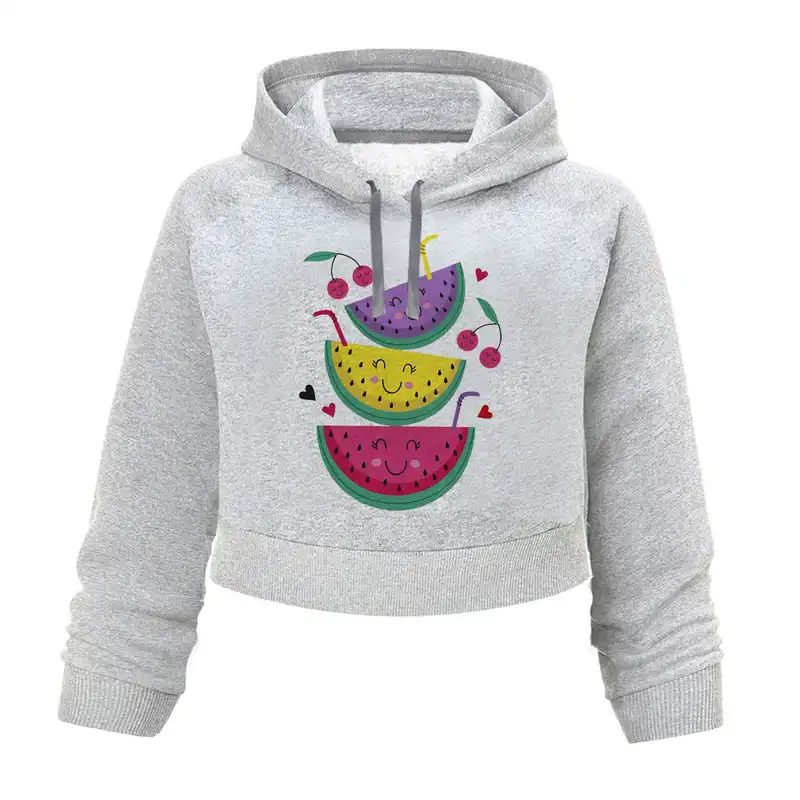 هودی کراپ  زنانه مدل یلدا کد K434 kT