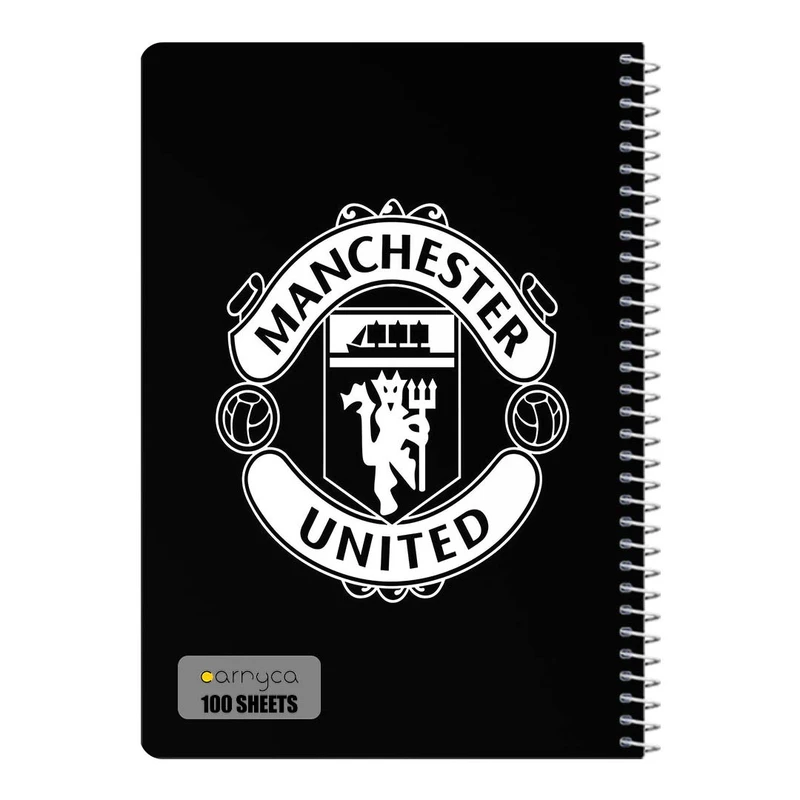 دفتر مشق 100 برگ سیمی کارنیکا طرح منچستر یونایتد Manchester United کد 11901