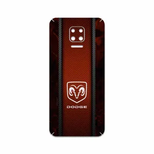 MAHOOT Dodge Cover Sticker for Xiaomi Redmi Note 9S