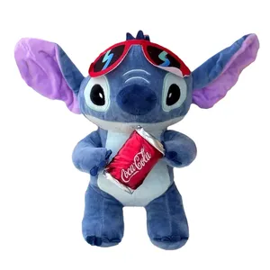 عروسک پولیشی مدل استیج طرح کوکاکولا کد JI110 ارتفاع 35 سانتی‌متر