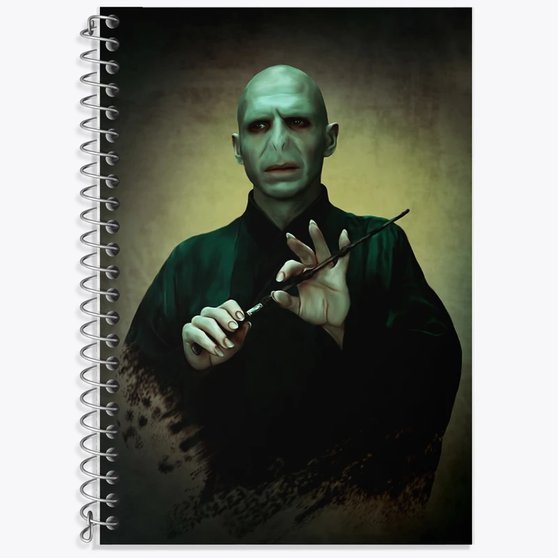دفتر زبان 50 برگ خندالو مدل دو خط طرح هری پاتر (Harry Potter) کد F849