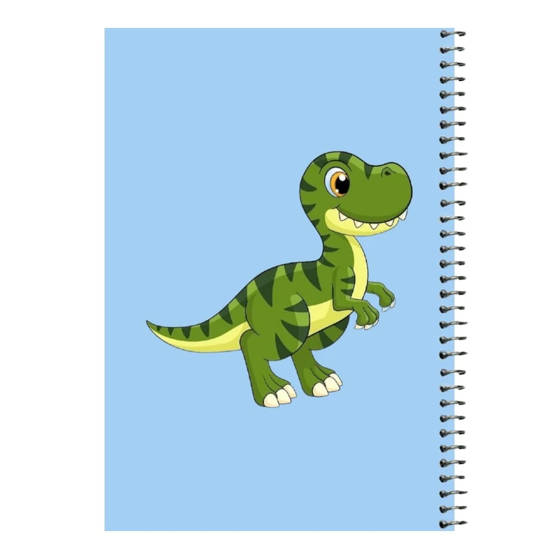 دفتر مشق 80 برگ اس جی مدل دایناسور   