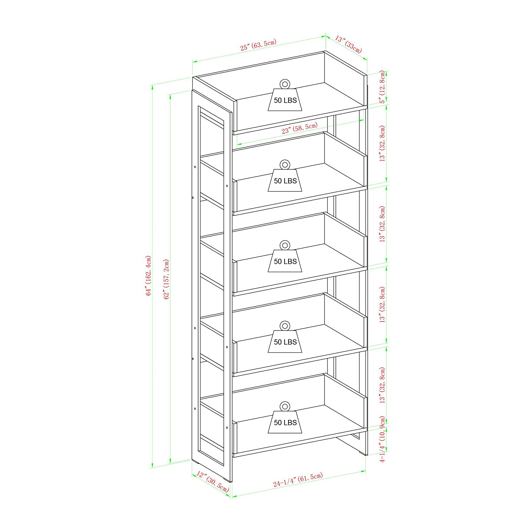کتابخانه مدل Walker-1