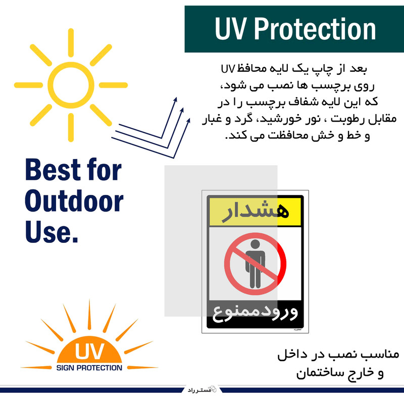 برچسب ایمنی مستر راد طرح هشدار ورود ممنوع مدل HSE-OSHA-0855 برچسب ایمنی مستر راد طرح هشدار ورود ممنوع مدل HSE-OSHA-0855